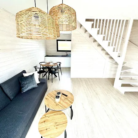 Деревянный коттедж Baltic Atelier Nad Morzem Z Sauna